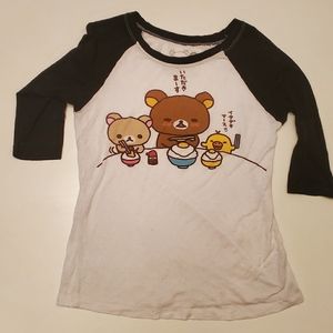 Rilakkuma Baseball T-Shirt
